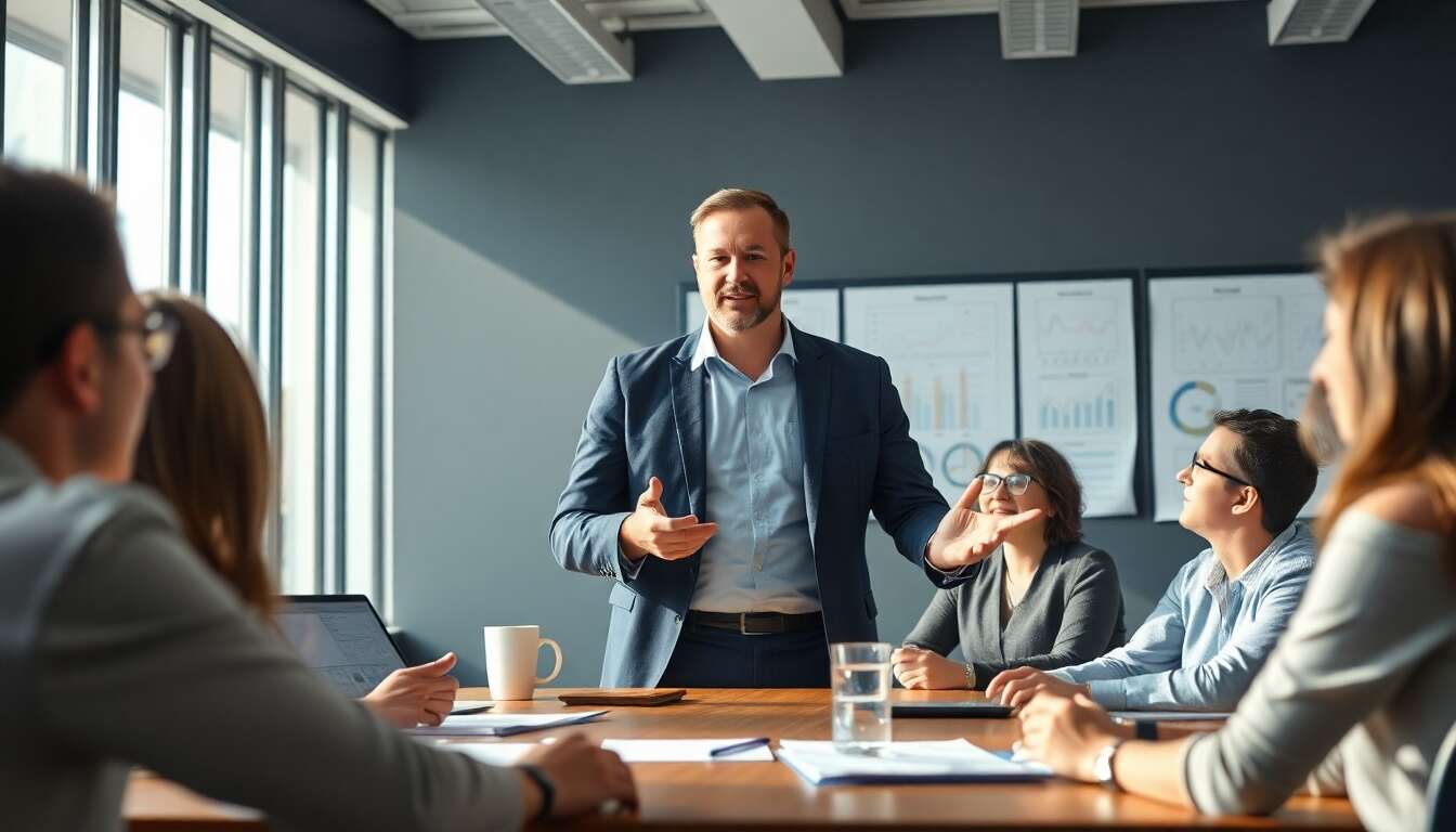 Leadership entrepreneurial : développer ses compétences de meneur d'équipe
