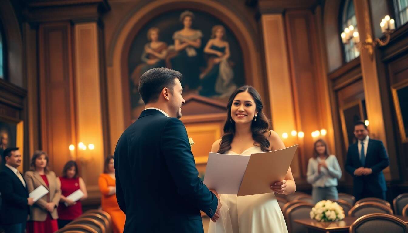 Procuration pour mariage civil : formalités et cadre légal