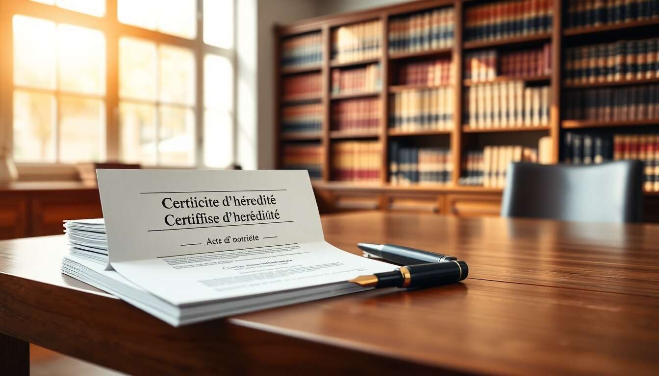 Certificat d'hérédité ou acte de notoriété : quel document choisir ?