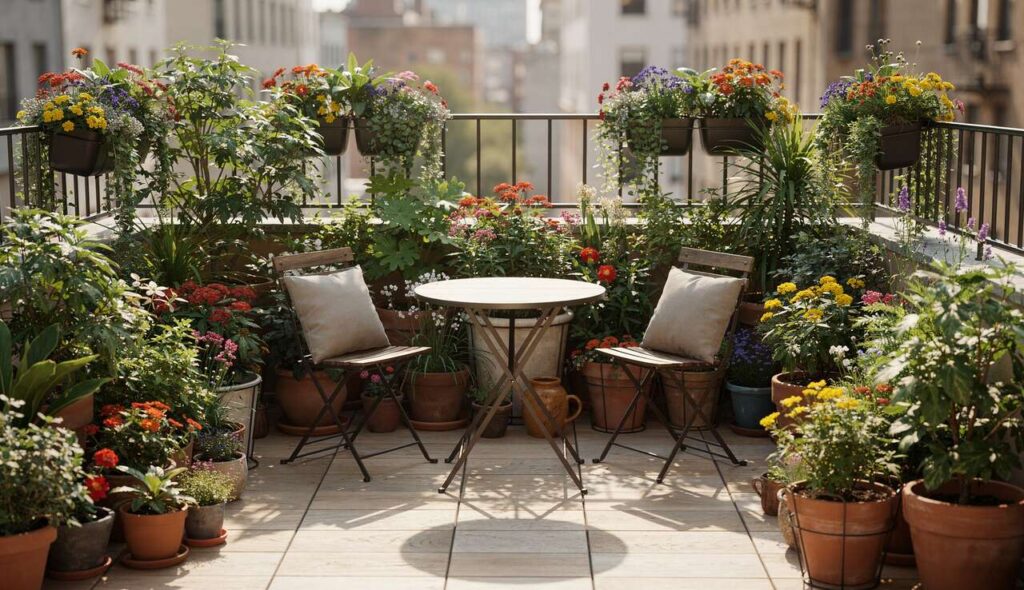 Comment aménager un jardin sur une petite terrasse ?