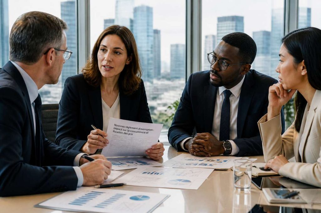 Nouveau règlement d'exemption : impact sur la concurrence et fixation des prix