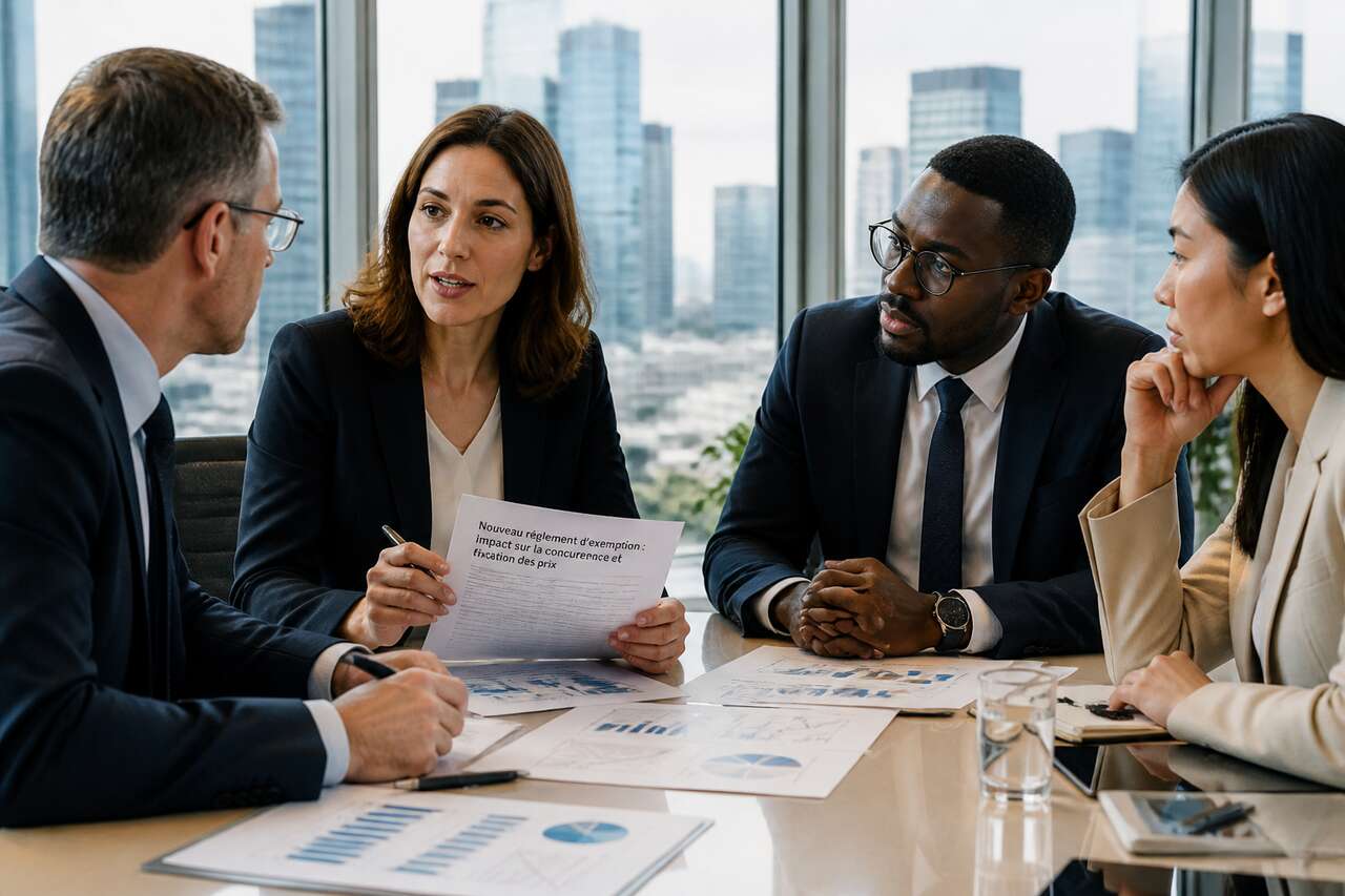Nouveau règlement d'exemption : impact sur la concurrence et fixation des prix
