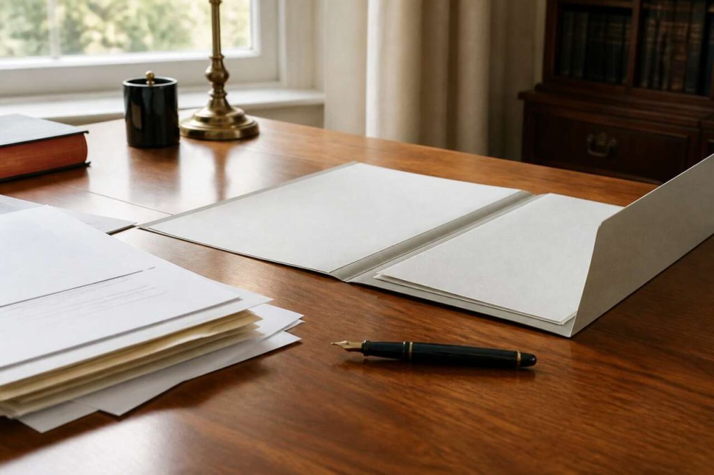 Documents à fournir au notaire pour régler une succession