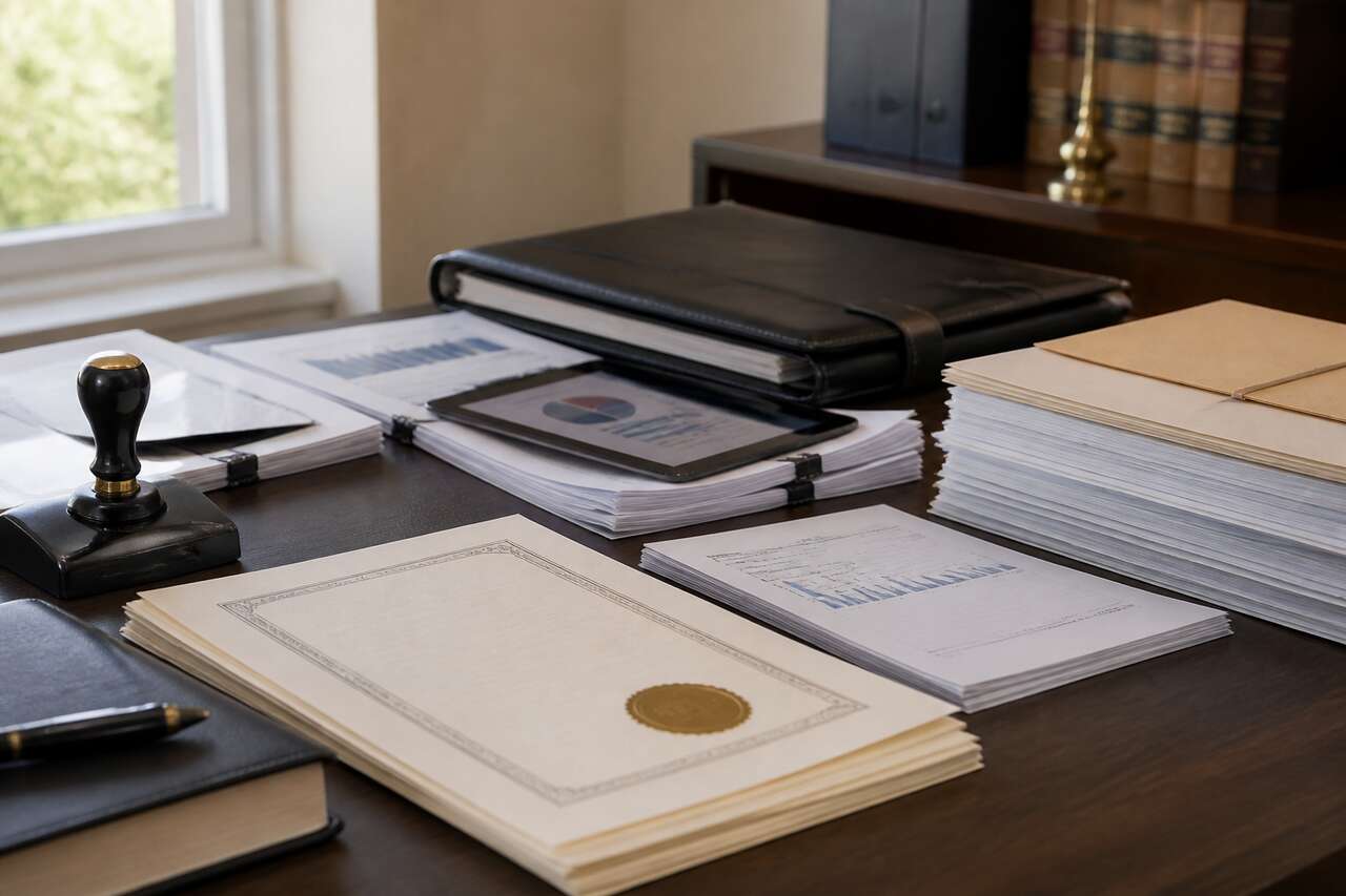 Documents sur l’actif successoral: biens, comptes, placements, entreprises Documents sur l’actif successoral: biens, comptes, placements, entreprises
