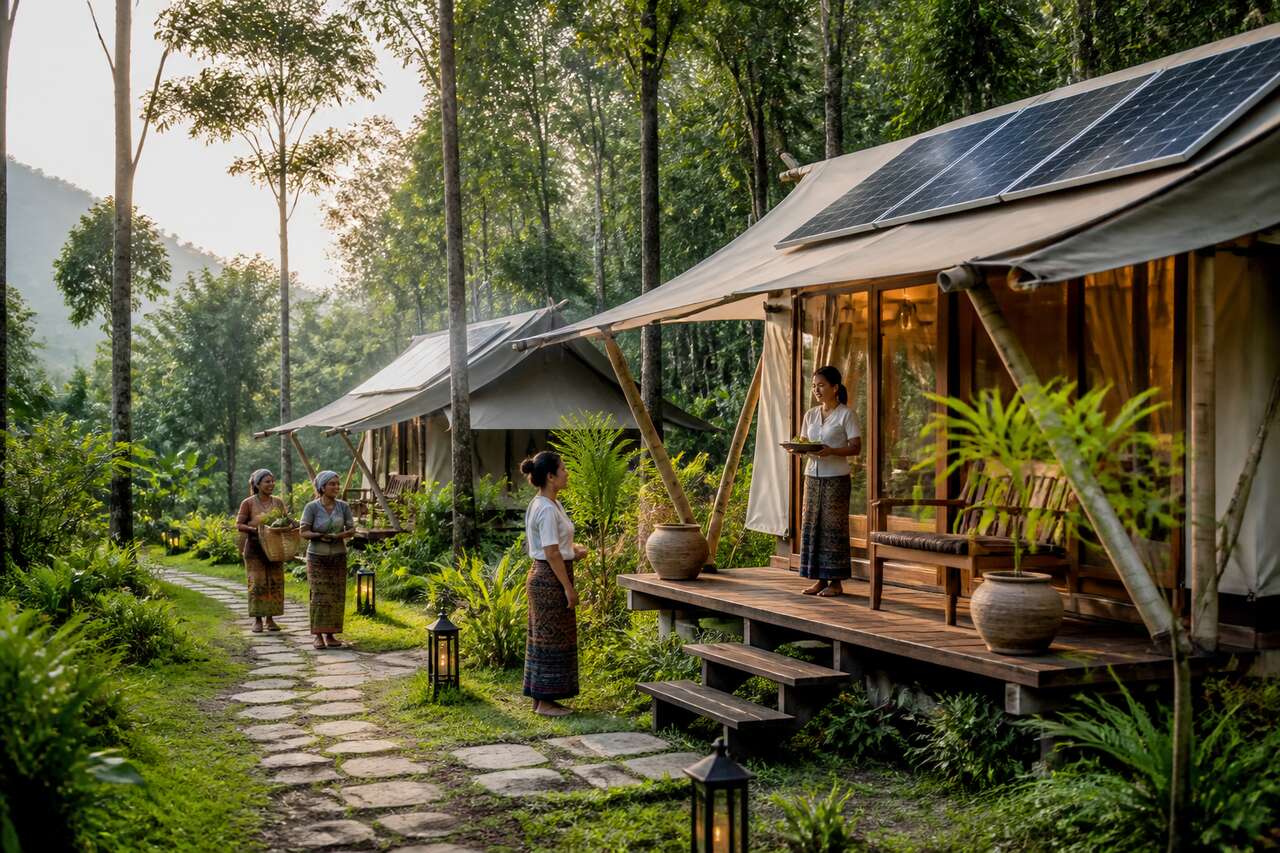 Environnement, acceptabilit&eacute; locale et tourisme durable: nouveaux standards du glamping